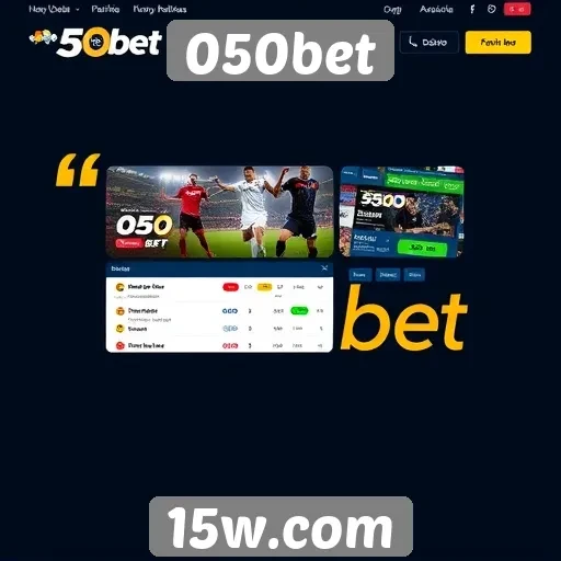 Usuários elogiam interface do site 050bet